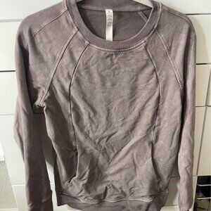 Lululemon Women's Purple and Brown Sweatshirt
